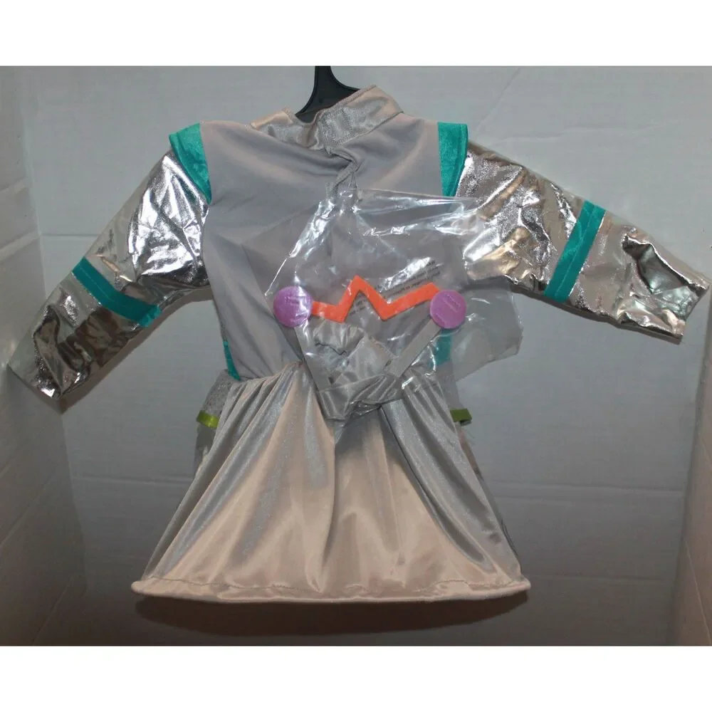 HYDE and EEK Metallic Silver Robot Hoop Dress Infant Size 0-6 Month